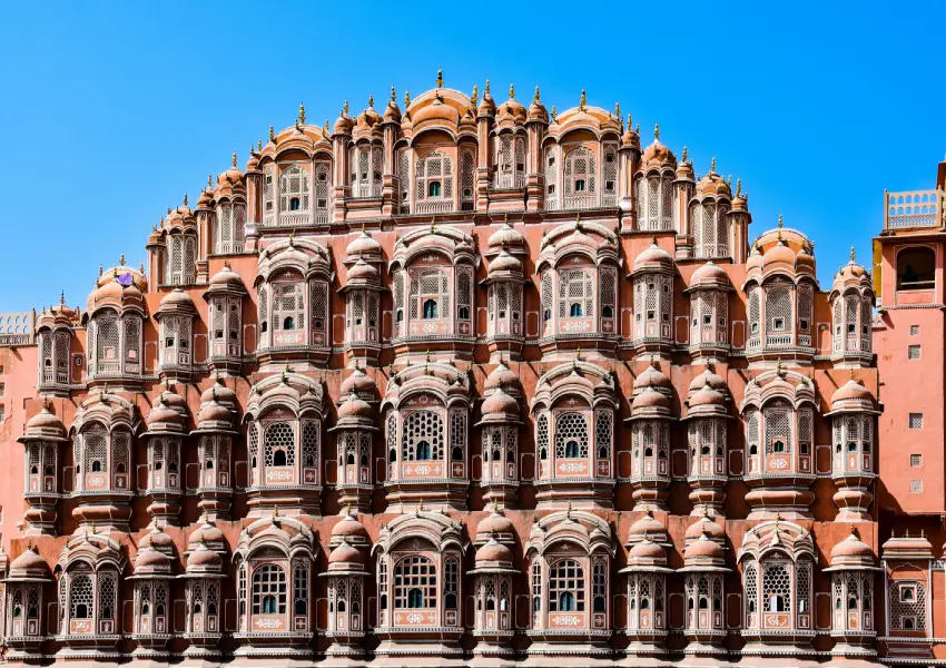 Hawa Mahal in Jaipur, Rajasthan India