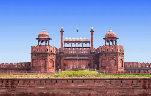 Red Fort Delhi India